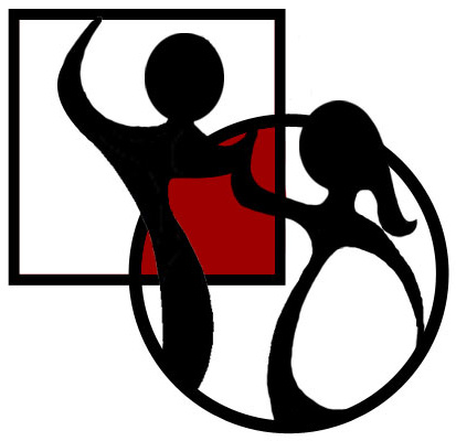 Square & Round Dance logo with stylized dancers
